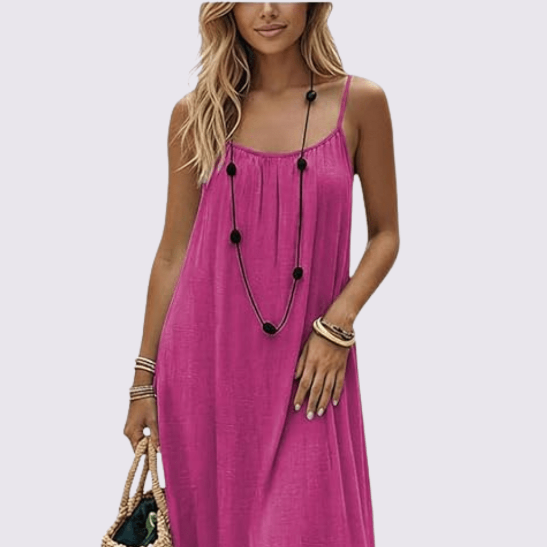Celestia Backless Maxi Dress