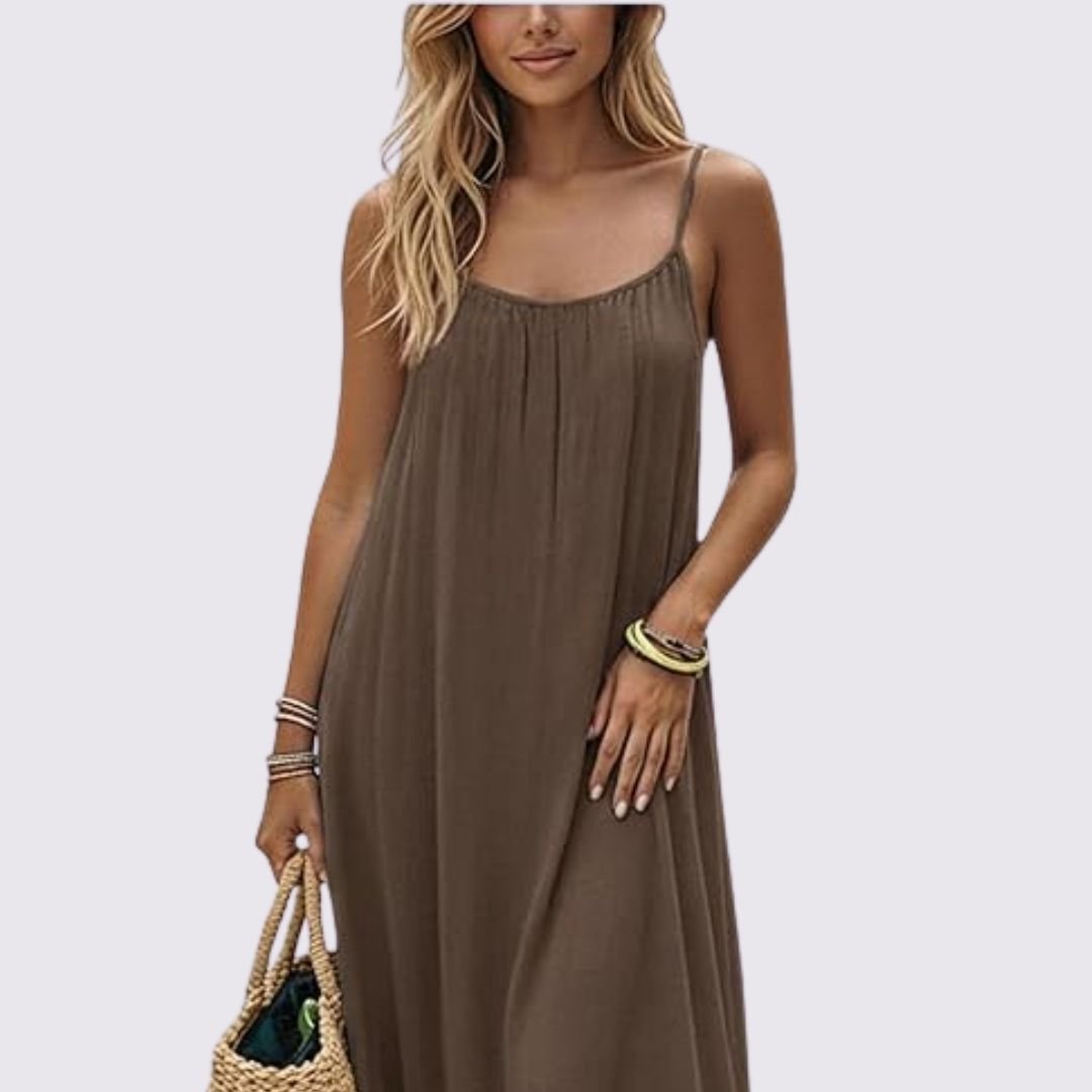 Celestia Backless Maxi Dress