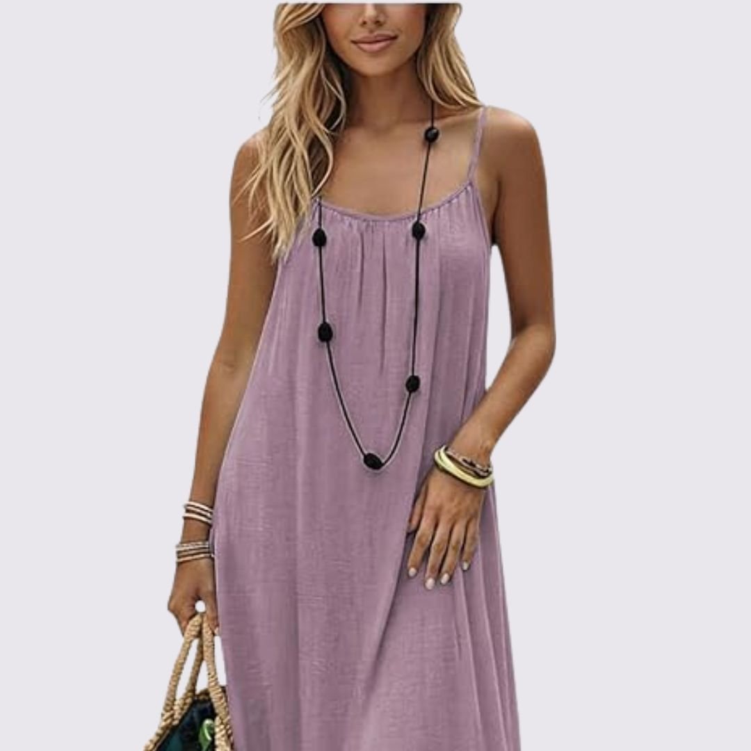 Celestia Backless Maxi Dress