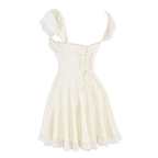 Lace n Grace Vintage White Mini Dress