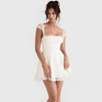 Lace n Grace Vintage White Mini Dress