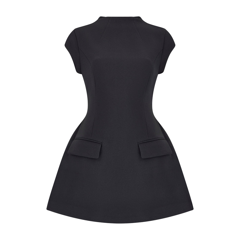 Celestia Cap Sleeve Mini Dress
