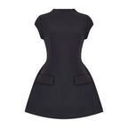 Celestia Cap Sleeve Mini Dress
