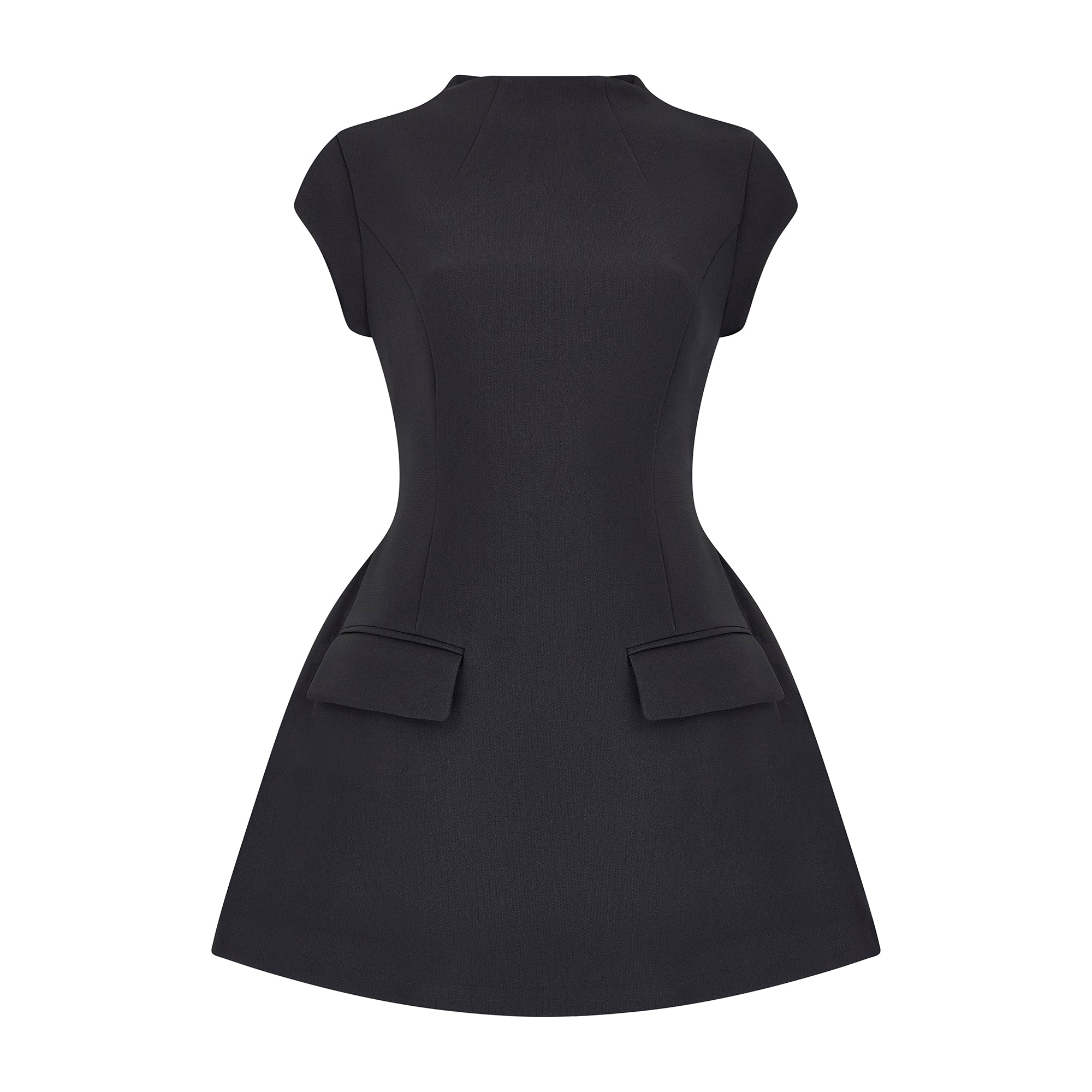 Celestia Cap Sleeve Mini Dress
