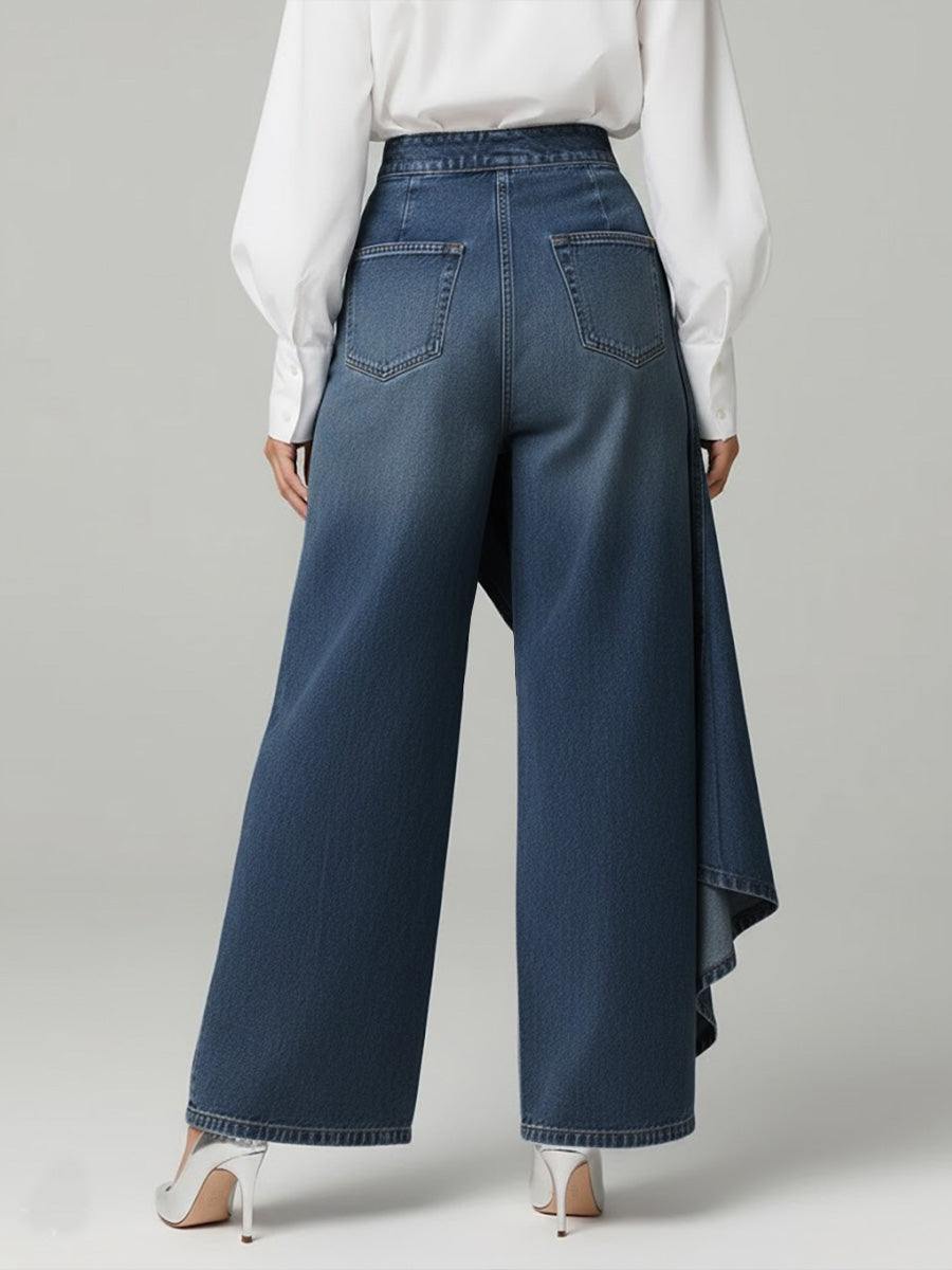 Wide-leg Jeans Stylish Design