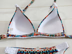 Boho print swimsuit from 64b136-1e featuring vibrant, patterned swimwear with a stylish, bohemian design.