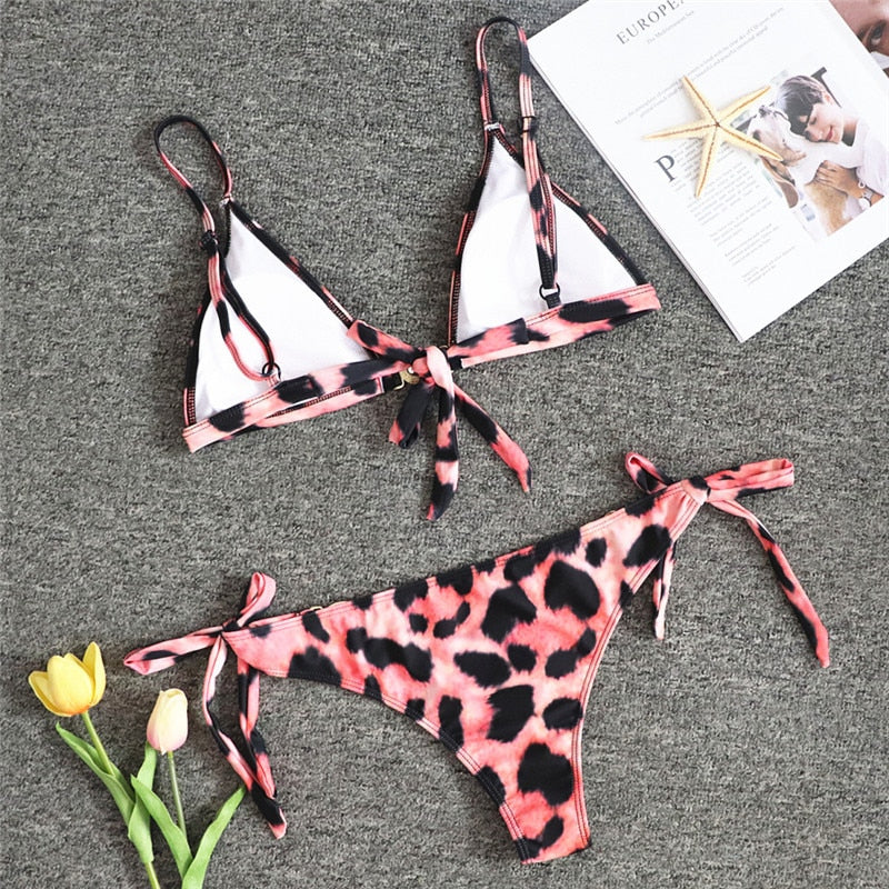 Triangle Boho Glamour Bikini's