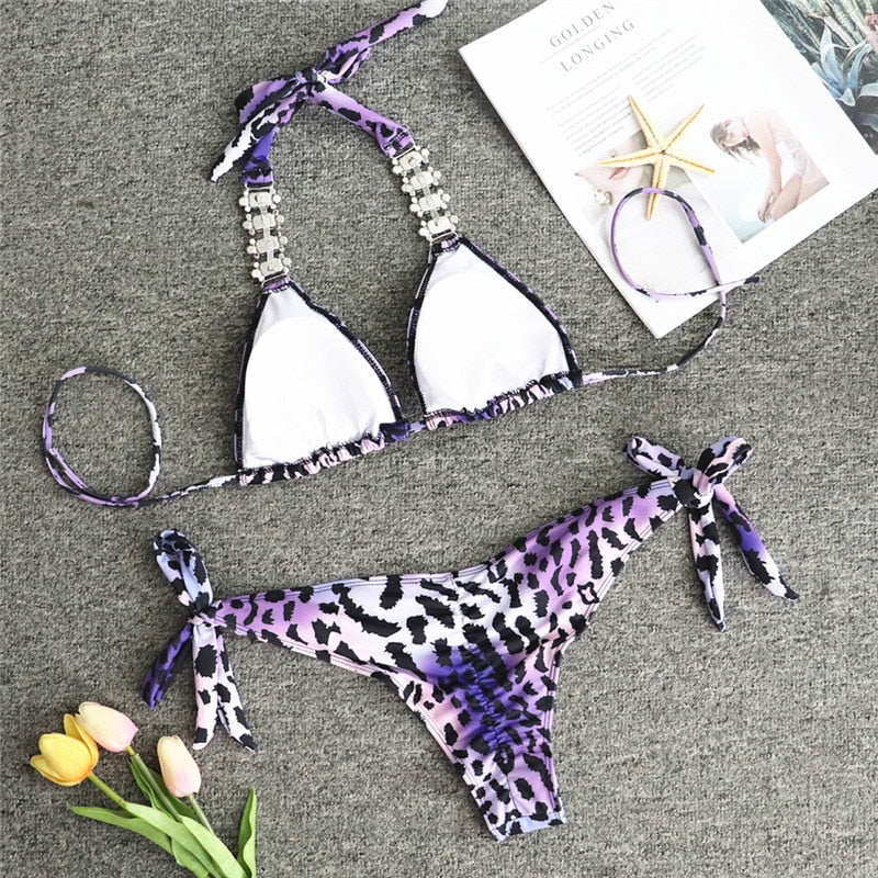 Triangle Boho Glamour Bikini's