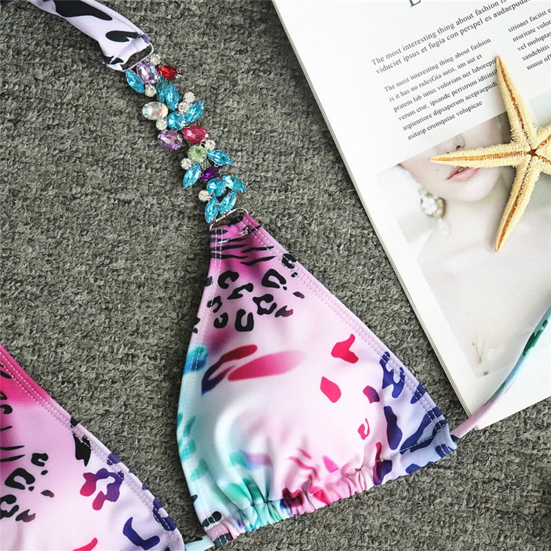 Triangle Boho Glamour Bikini's
