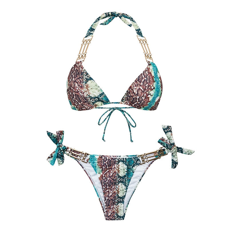 Triangle Boho Glamour Bikini's