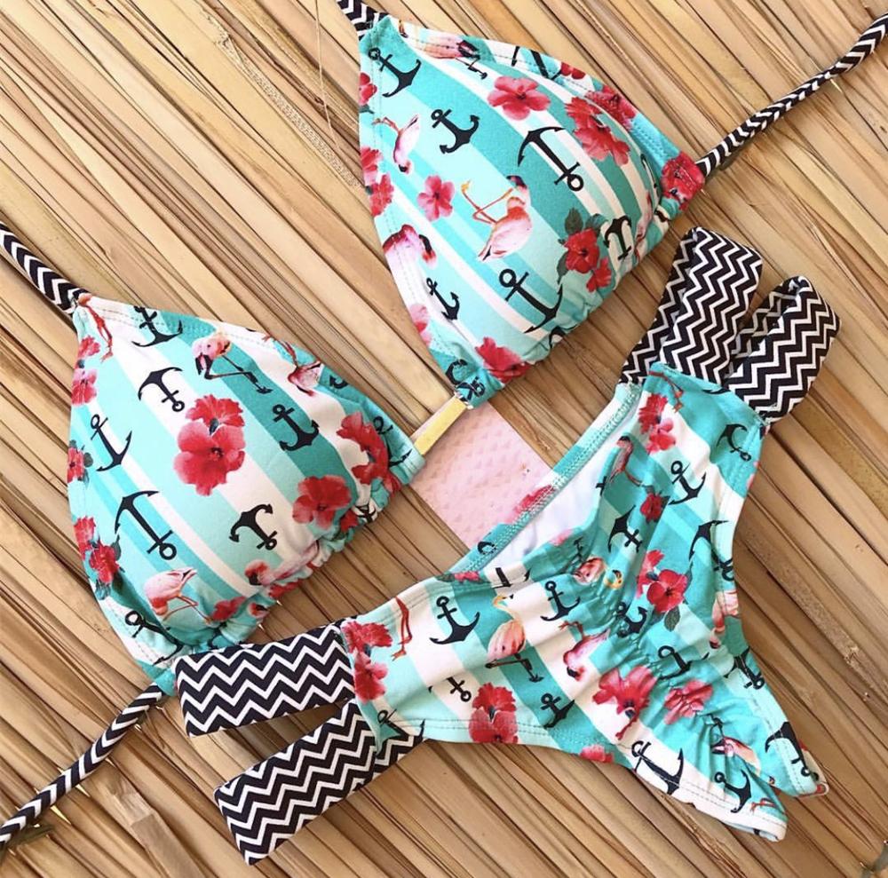 Brazilian Tropical Bikini Swimsuits