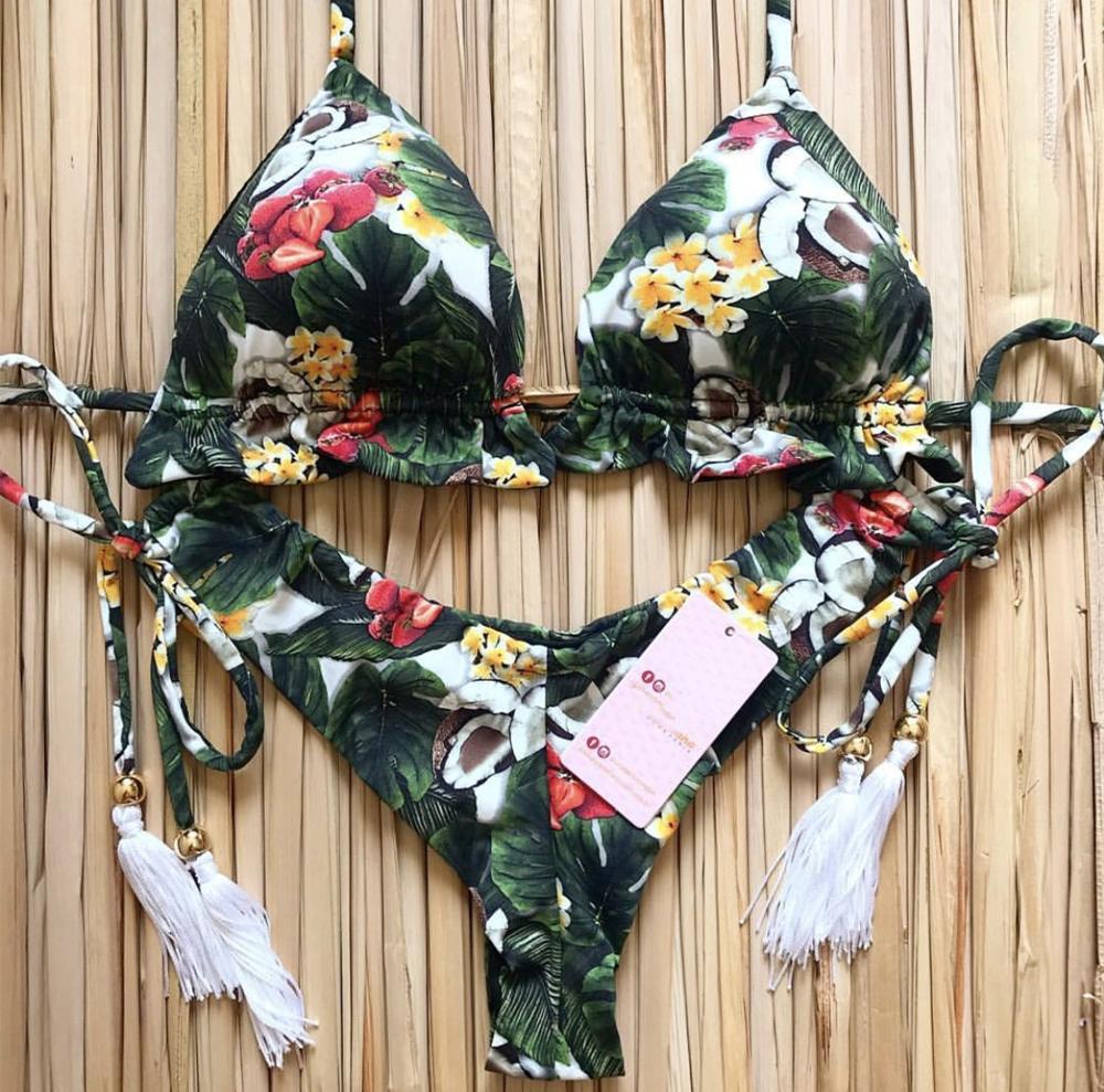 Brazilian Tropical Bikini Swimsuits