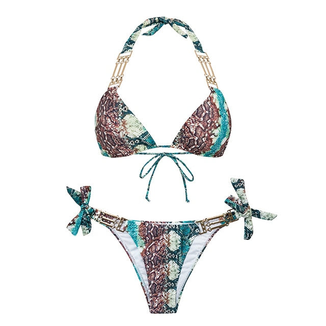 Triangle Boho Glamour Bikini's