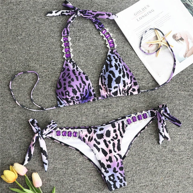 Triangle Boho Glamour Bikini's