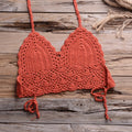 Crochet Bikini with Shell Tassel