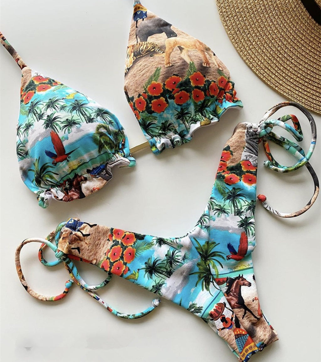 Brazilian Bikini Set - 18 Prints!