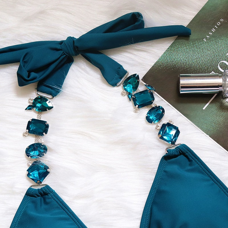 Triangle Boho Glamour Bikini's
