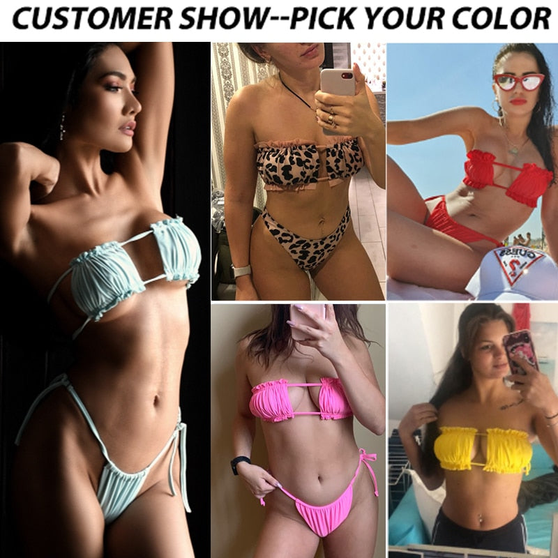 Bandeau String Bikinis