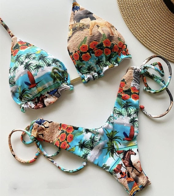 Brazilian Bikini Set - 18 Prints!