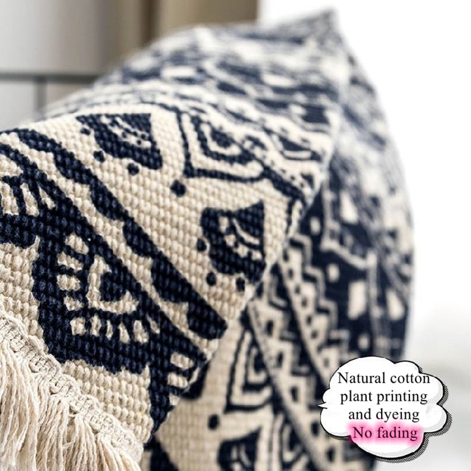 Boho Style Tassel Beach Rug