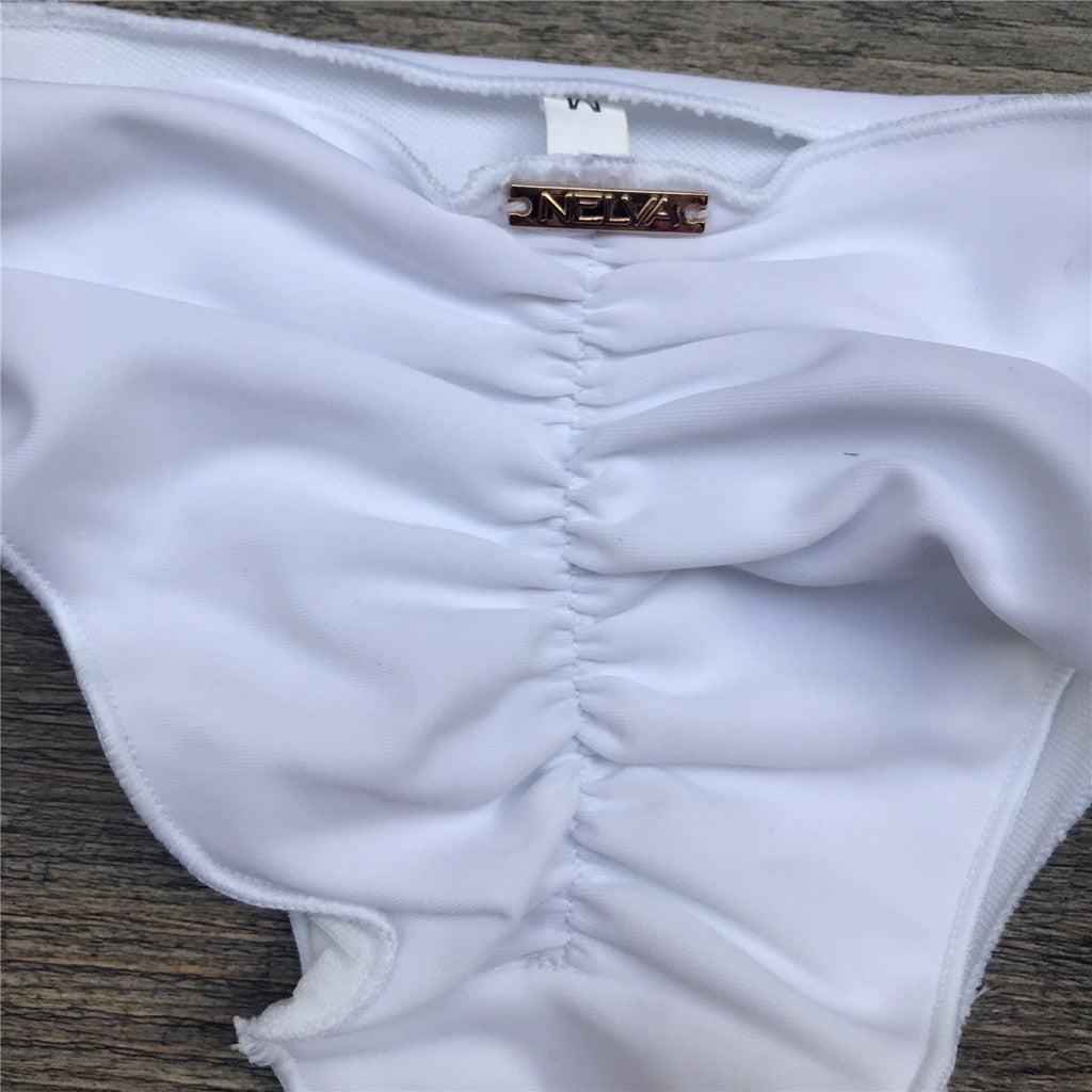Bandeau Floral Print Bikini