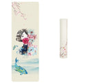 Boho suede yoga mat in 6mm thickness from 64b136-1e, showing a textured surface ideal for yoga practice.