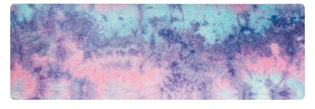 Boho Yoga Mat in suede with 6mm thickness, non-fashion, by 64b136-1e, showing textured surface and eco-friendly design.