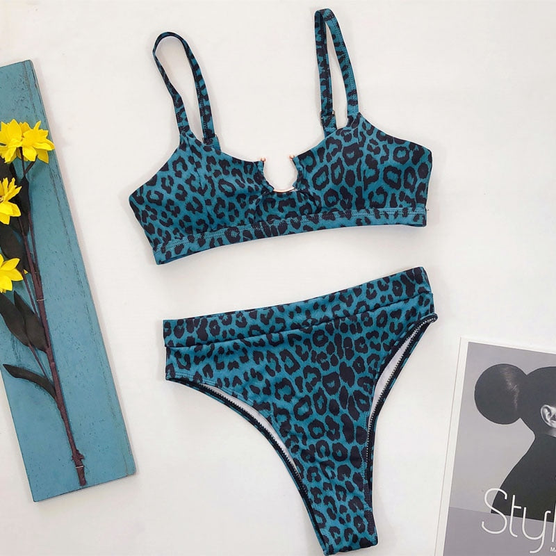 High Waist Bikini Swimsuits - Multiple styles