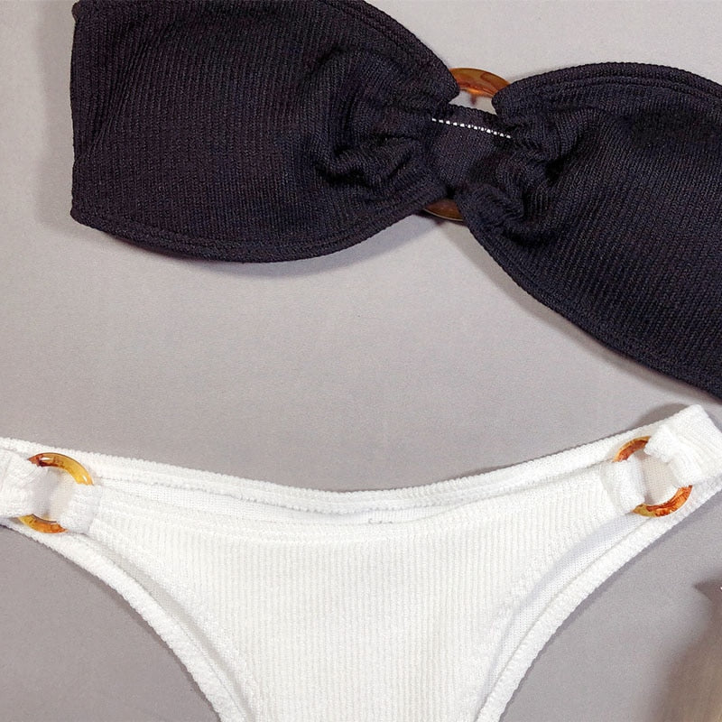 High Waist Bikini Swimsuits - Multiple styles