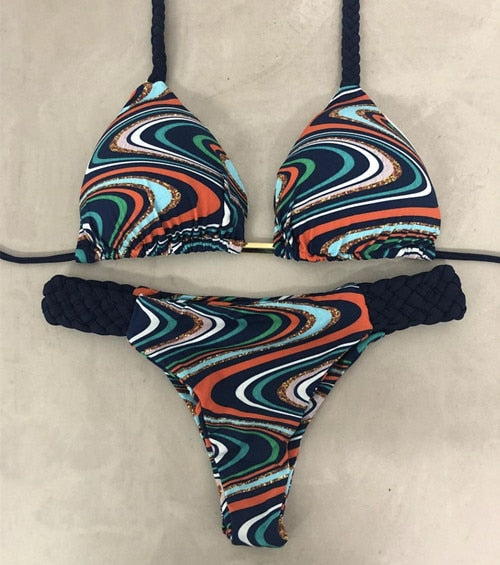 Brazilian Tropical Bikini Swimsuits
