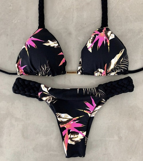 Brazilian Tropical Bikini Swimsuits