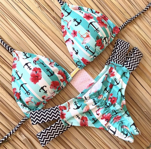 Brazilian Tropical Bikini Swimsuits