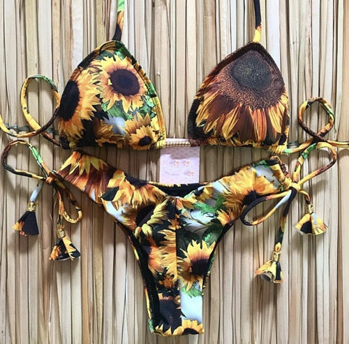 Brazilian Tropical Bikini Swimsuits