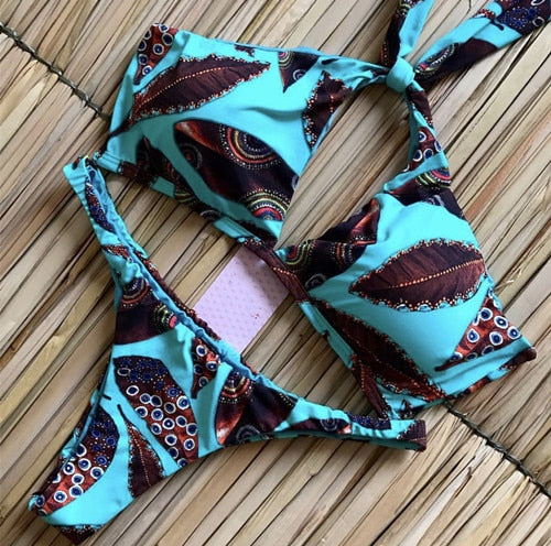 Brazilian Tropical Bikini Swimsuits
