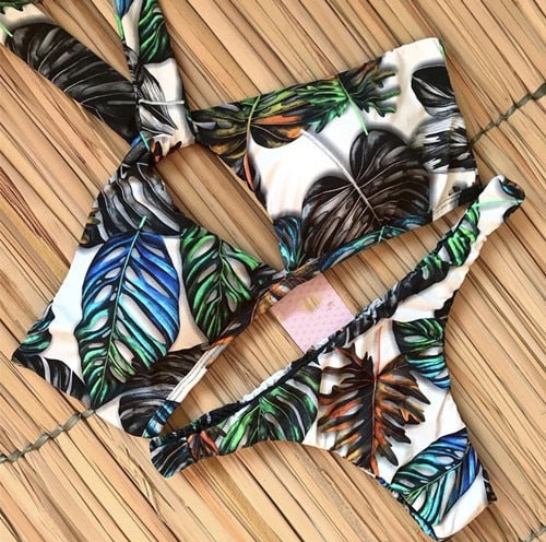 Brazilian Tropical Bikini Swimsuits