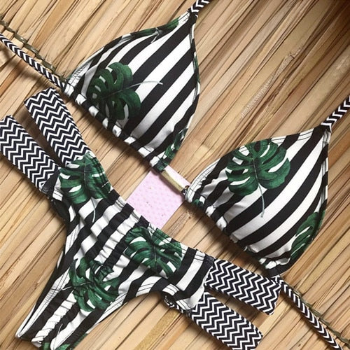Brazilian Tropical Bikini Swimsuits