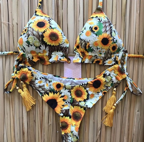 Brazilian Tropical Bikini Swimsuits