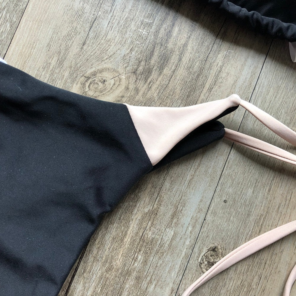 Triangle Print Bikini's - Multiiple colours