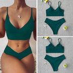 Two-piece Brazilian bathing suit from 64b136-1e, featuring vibrant swimwear with a stylish design, displayed on a model.