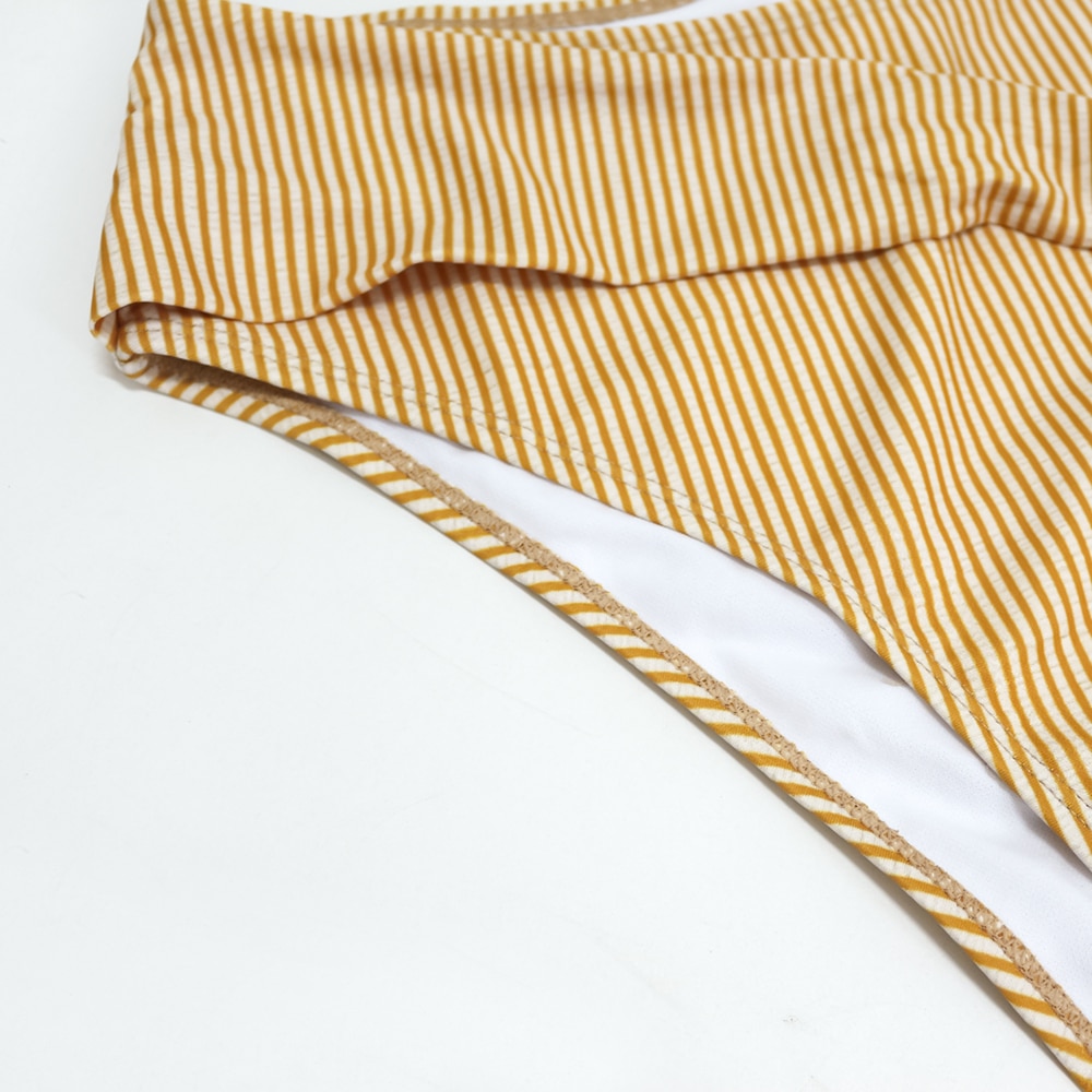 High Waist Belt Bikini Set