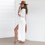 Women’s lightweight bikini cover-up cardigan from 64b136-1e, perfect for swimwear and beachwear, in soft, breathable fabric.