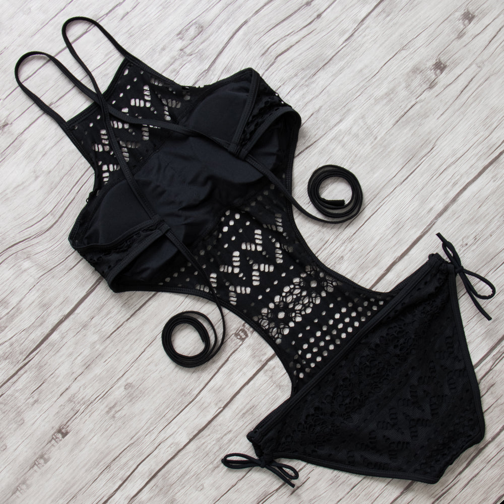 One Piece Swimsuit - Four colors