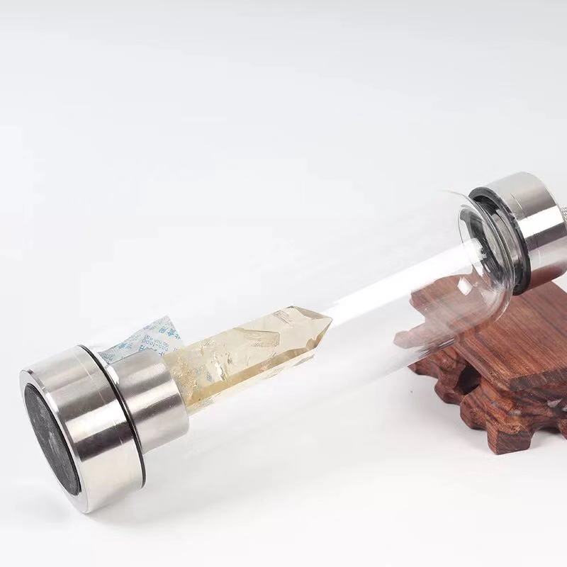 Natural Crystal Water Bottles