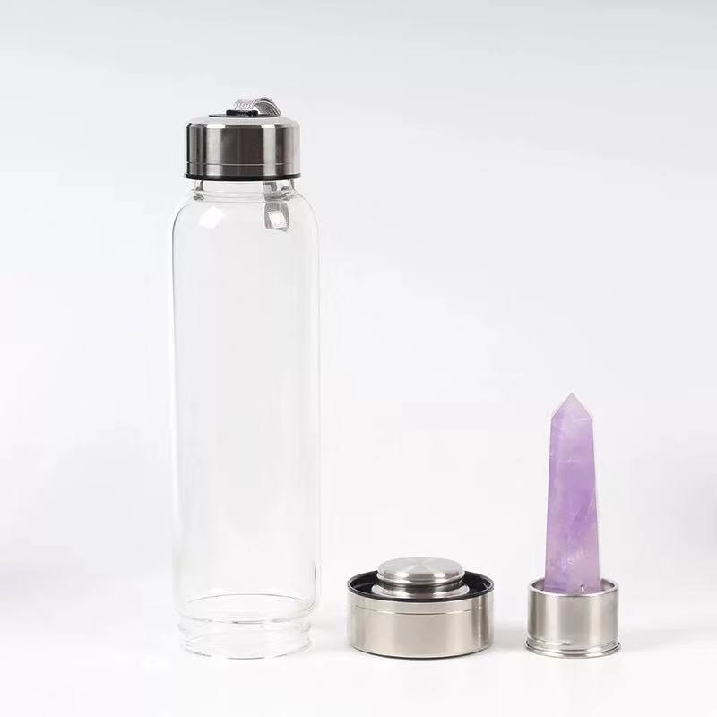 Natural Crystal Water Bottles