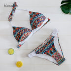 Boho print swimsuit from 64b136-1e featuring a stylish design with vibrant bohemian patterns, perfect for beach or pool.