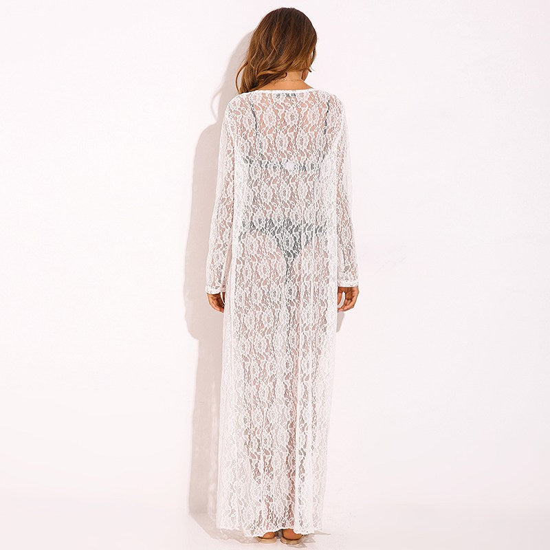 White Lace kimono Cardigan