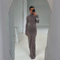 ALICE Ruched Maxi Dress