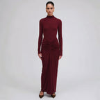 ALICE Ruched Maxi Dress