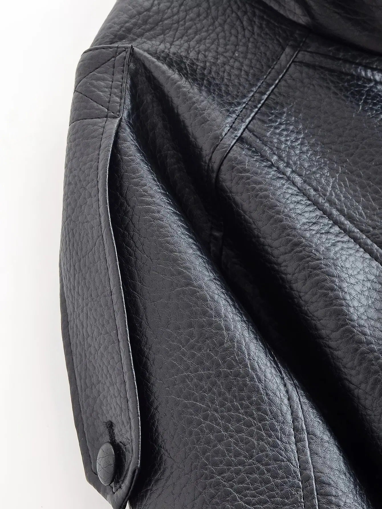 LISA Chic Black Leather Jacket