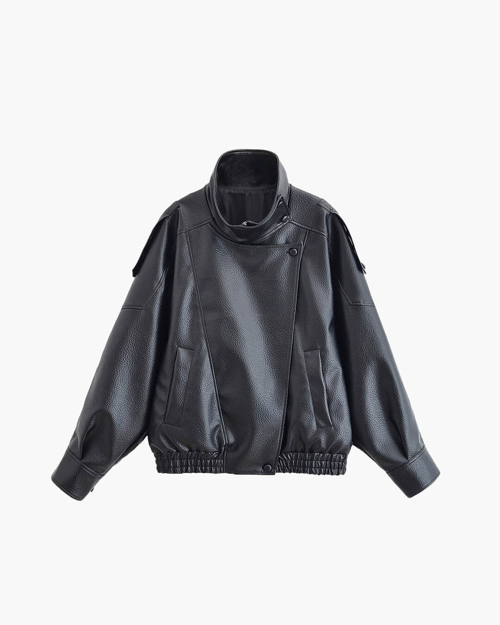 LISA Chic Black Leather Jacket